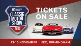 NEC Classic Car Show 2026, Discount Tickets.